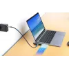 USB-C ceļojumu dokstacija Manhattan 190404 4 porti HDMI USB-A USB-C 3,5 mm