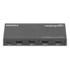 HDMI slēdzis 3x1 MANHATTAN 18G automātisks manuāls IR tālvadības pults melns