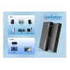 HDMI slēdzis 3x1 MANHATTAN 18G automātisks manuāls IR tālvadības pults melns