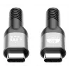 USB-C vīriešu uz USB-C vīriešu kabelis Manhattan 2m USB4 Gen 3x2 8K 60Hz