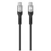 USB-C vīriešu uz USB-C vīriešu kabelis Manhattan 2m USB4 Gen 3x2 8K 60Hz