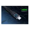 USB-C vīriešu uz USB-C vīriešu kabelis Manhattan 2m USB4 Gen 3x2 8K 60Hz