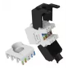 Keystone ligzda Cat.6A neekranēta, bez instrumentiem, EQUIP 769227, RJ-45, plakana konstrukcija, balta, 8 gab.