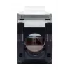 Keystone ligzda Cat.6A neekranēta, bez instrumentiem, EQUIP 769227, RJ-45, plakana konstrukcija, balta, 8 gab.