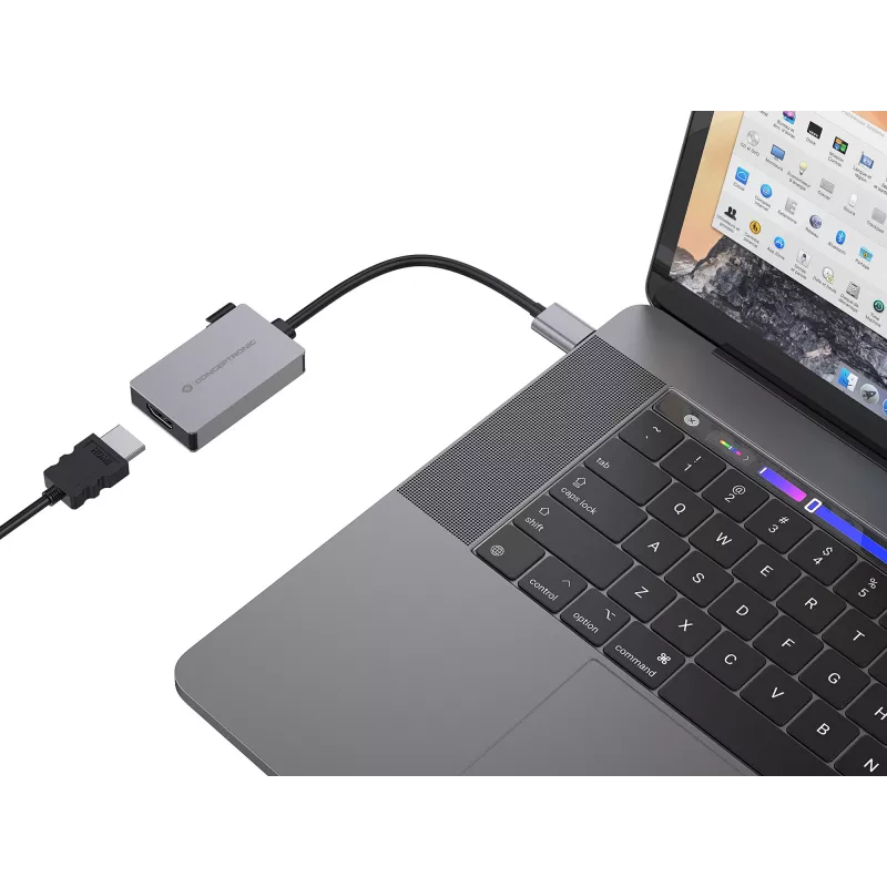 Conceptronic ABBY22G USB–HDMI 1.4 adapteris, 1080P 60 Hz