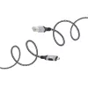 Manhattan USB-C uz Gigabit tīkla Ethernet RJ45 kabelis 2 m melns/sudraba