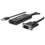 VGA un USB-A uz HDMI pārveidotājs Manhattan 152426