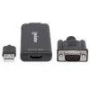 VGA un USB-A uz HDMI pārveidotājs Manhattan 152426