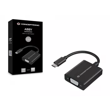 USB-C uz VGA adapteris Conceptronic ABBY05B