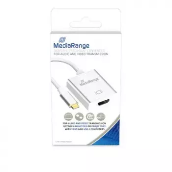 USB grafikas adapteris MediaRange MRCS194 4096 x 3112 pikseļi Sudraba