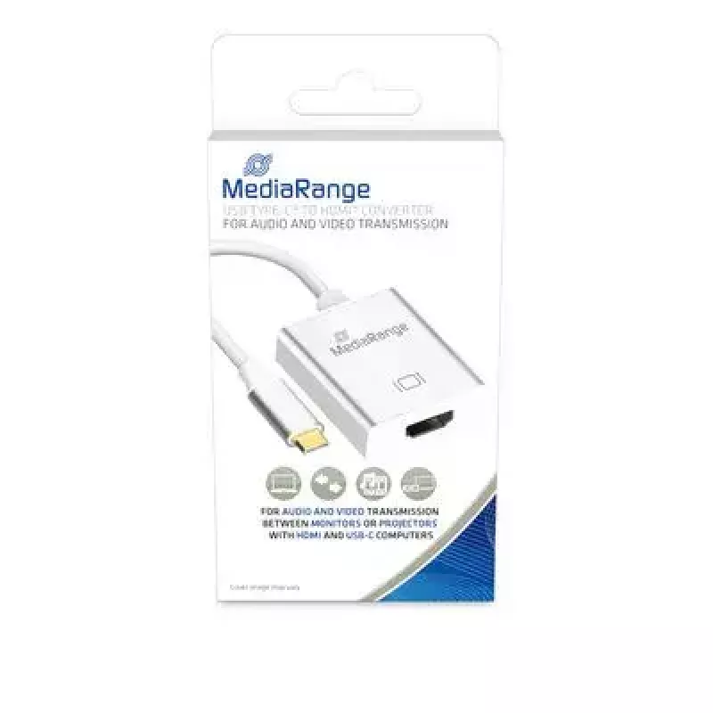 USB grafikas adapteris MediaRange MRCS194 4096 x 3112 pikseļi Sudraba