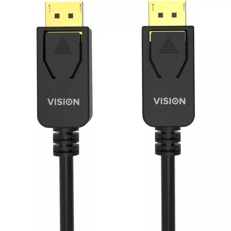 DisplayPort kabelis Vision TC 2MDP8K/BL 2 m Melns
