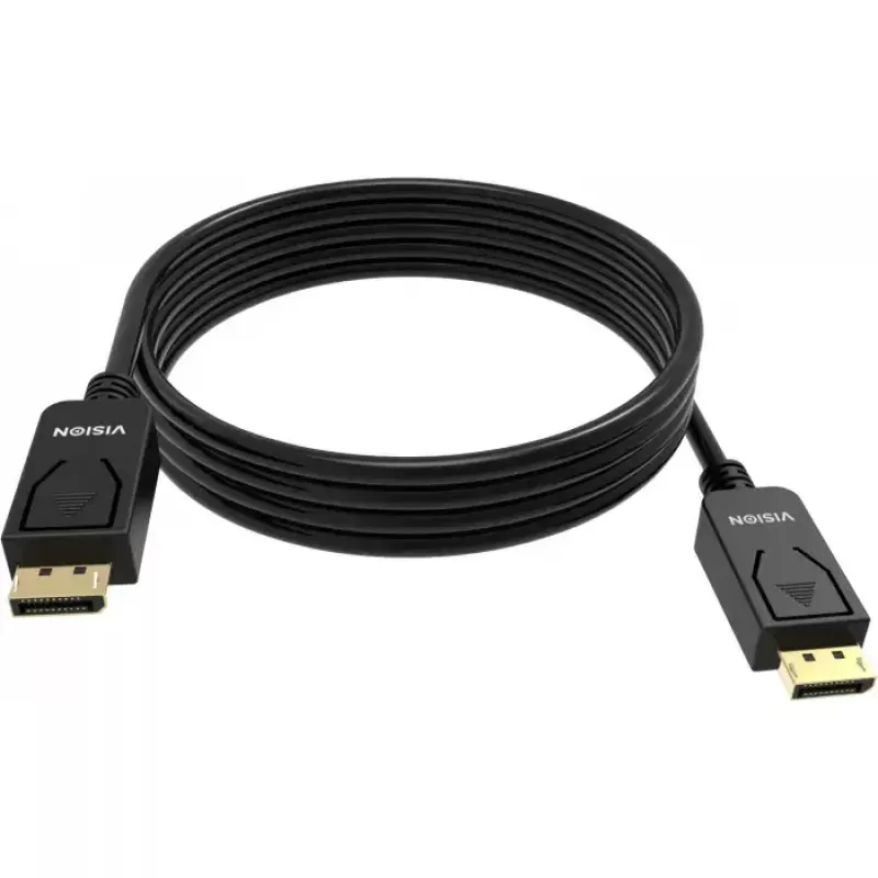DisplayPort kabelis Vision TC 2MDP8K/BL 2 m Melns