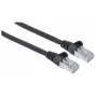 Intellinet tīkla komutācijas kabelis, Cat6, 5 m, melns, varš, S/FTP, LSOH / LSZH, PVC, RJ45, zeltīti kontakti, bez aizķeršanās, ar aizsarguzmavu, mūža garantija