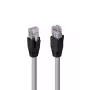 Tīkla kabelis Lindy Cat.6A U/FTP LSZH, viengabala dzīsla, 60 m, pelēks, RJ-45
