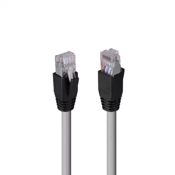 Tīkla kabelis Lindy Cat.6A U/FTP LSZH vientuļš serde, 90 m, pelēks, RJ-45 līdz RJ-45