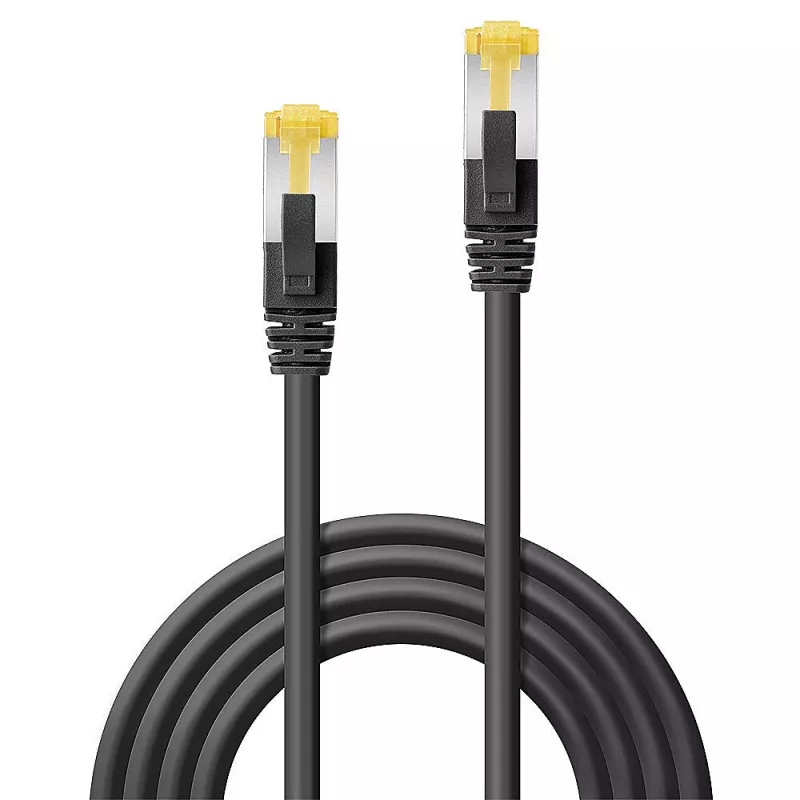 Lindy 47624 tīkla kabelis melns 1 m Cat6a U/UTP (UTP)