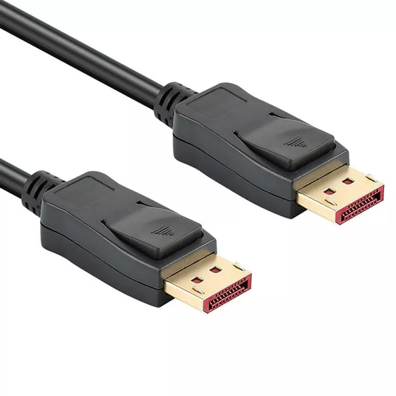 Techly ICOC DSP-A14-030NT DisplayPort kabelis 3 m Melns