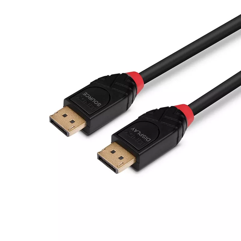 DisplayPort kabelis Lindy 10m Active DisplayPort 1.4 kabelis