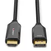 Lindy 1m aktīvais DisplayPort 1.4 uz HDMI 8K60 kabelis
