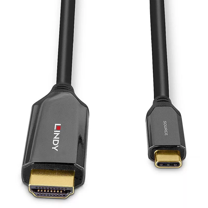 Lindy 1m USB Type C uz HDMI 8K60 adaptera kabelis