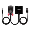 VGA un audio uz HDMI pārveidotājs Lindy 38284