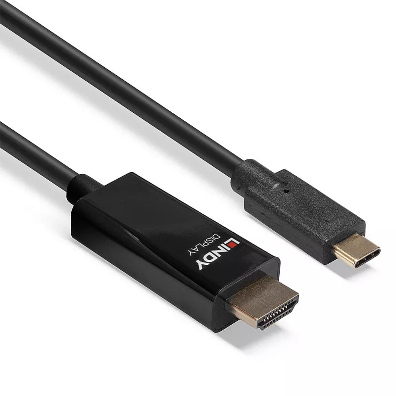Lindy 5m USB Type C uz HDMI 4K60 adaptera kabelis ar HDR