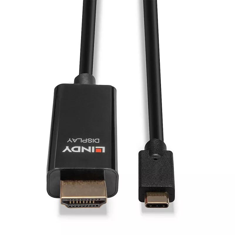 Lindy 5m USB Type C uz HDMI 4K60 adaptera kabelis ar HDR