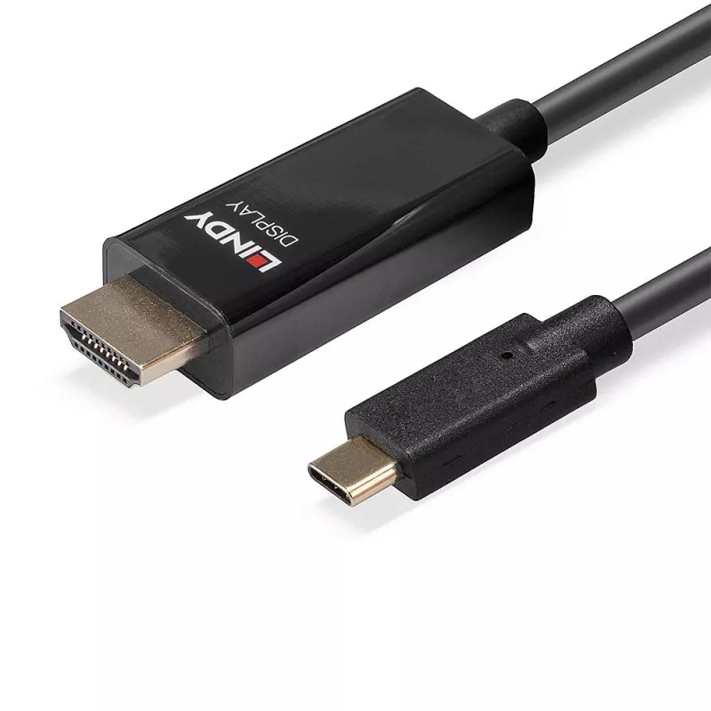 Lindy 5m USB Type C uz HDMI 4K60 adaptera kabelis ar HDR
