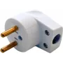 Microconnect DKPLUG elektrotīkla kontaktdakša balta 250V 10A