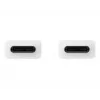 Samsung 1.8m kabelis 5A balta USB kabelis USB 2.0 USB C
