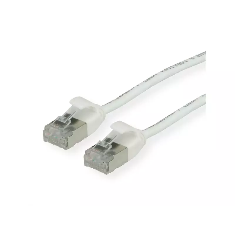 Tīkla kabelis ROLINE 21.15.1699 0.3m Cat6a U/FTP RJ-45 Balts