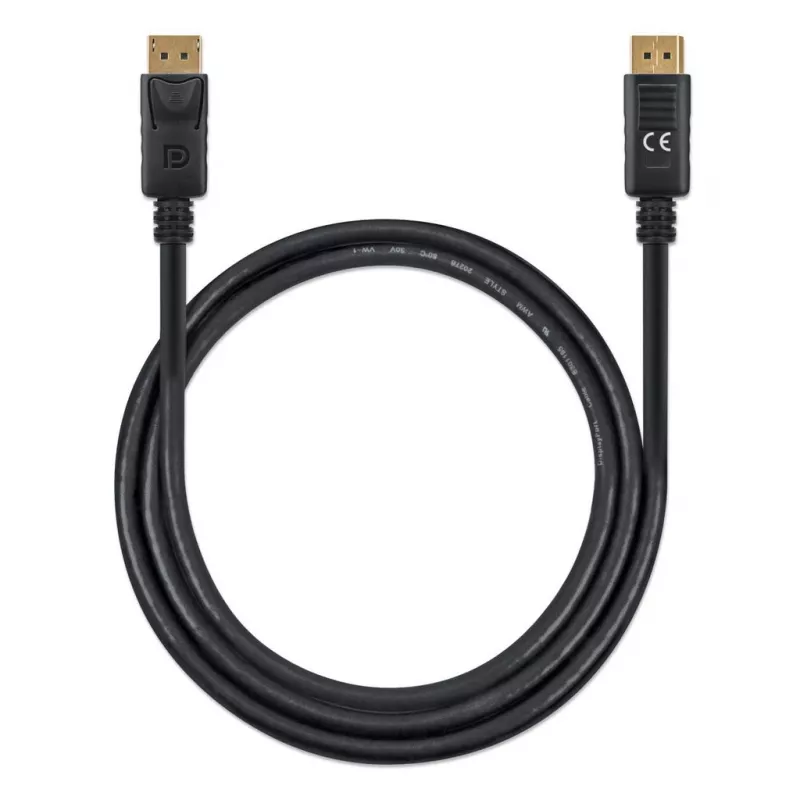 DisplayPort kabelis Manhattan DP14MM1M 8K@60Hz 1m vīrieša-vīrieša