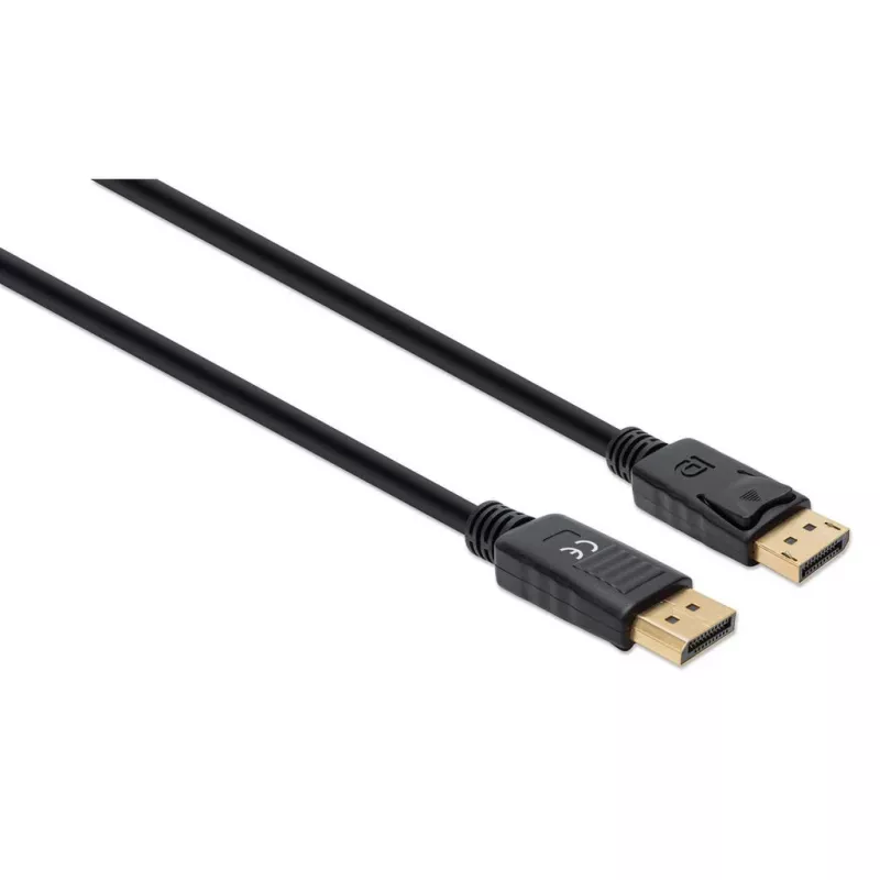 Manhattan DisplayPort 1.4 kabelis 8K@60Hz 2m PVC vīriešu-vīriešu