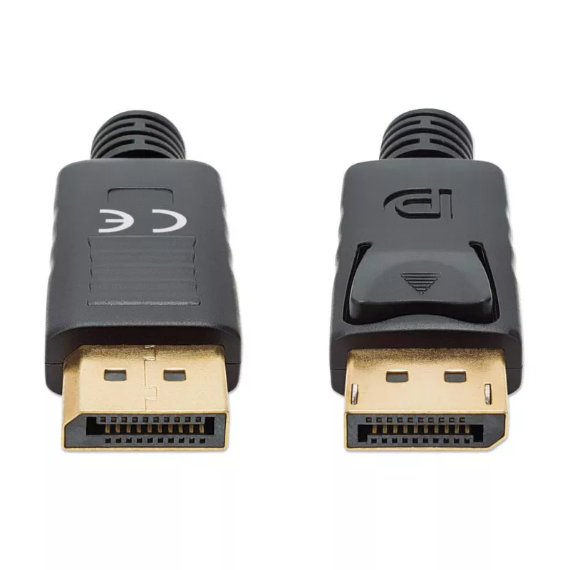 Manhattan DisplayPort 1.4 kabelis 8K@60Hz 2m PVC vīriešu-vīriešu