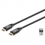HDMI kabelis Manhattan 8K@60Hz 1m pīts vīrs-vīrs melns
