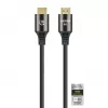 HDMI kabelis ar Ethernet Manhattan 8K@60Hz 2m pīts vīrišķais-vīrišķais melns