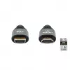 HDMI kabelis Manhattan 8K 60Hz 3m vīr. pret vīr. Melns