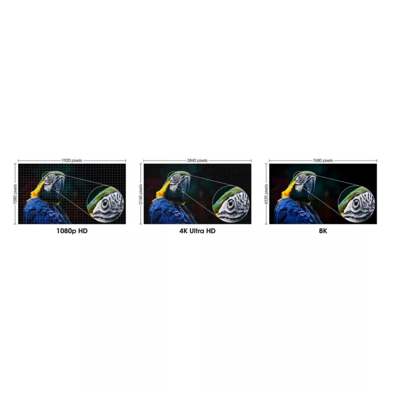 HDMI kabelis Manhattan 8K 60Hz 3m vīr. pret vīr. Melns