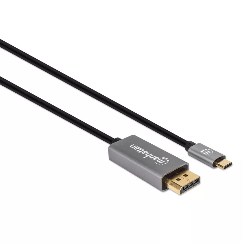 USB-C uz DisplayPort kabelis Manhattan CDP2DP146B 8K 2m