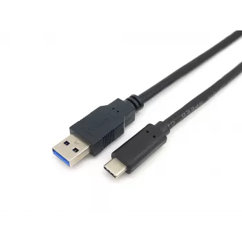 Equip USB 3.2 Gen 1 Type-A to C kabelis, M/M, 2,0 m