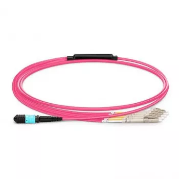 Lanview LVO230501-MTP InfiniBand/optiskās šķiedras kabelis 1 m Violets