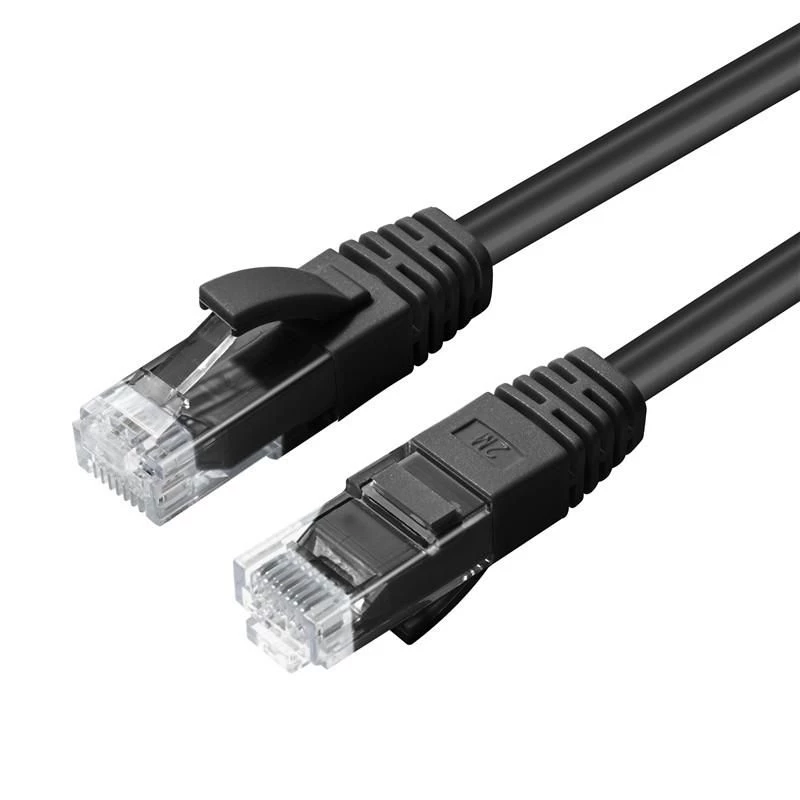 Tīkla kabelis Microconnect CAT6A UTP RJ-45 0,3 m melns