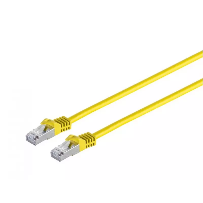 Microconnect SFTP701Y tīkla kabelis dzeltens 1 m Cat7 S/FTP (S-STP)