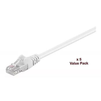 Microconnect V-UTP515WVP tīkla kabelis balts 15 m Cat5e U/UTP (UTP)