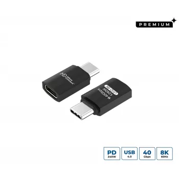 Microconnect USB4-CCF-240W USB kabelis 0 m USB C Melns