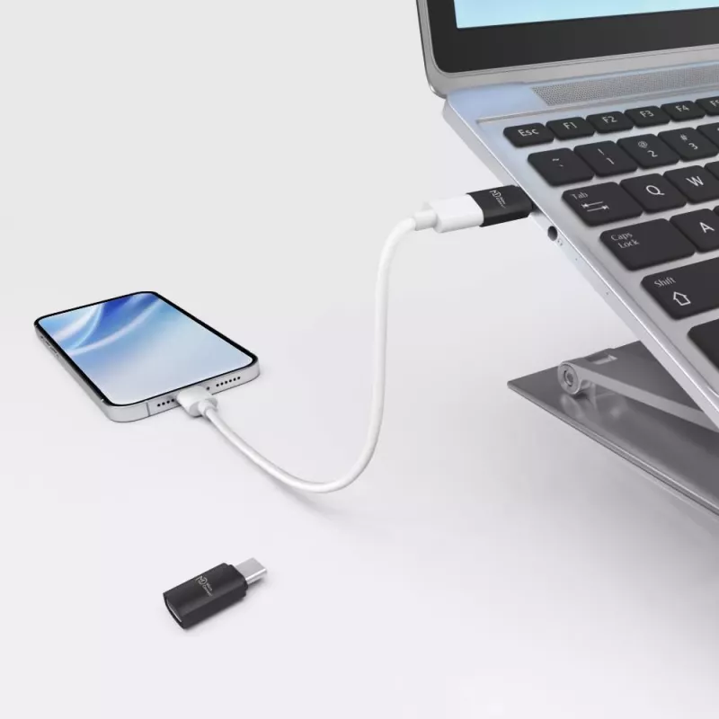 Microconnect USB4-CCF-240W USB kabelis 0 m USB C Melns