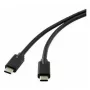 Microconnect DOCKUSB3.2CC1 USB kabelis USB 3.2 Gen 2 (3.1 Gen 2) 1 m USB C Melns