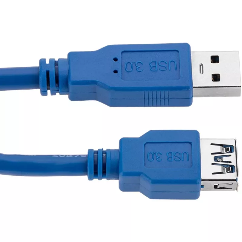 Techly pagarinājuma USB 3.0 kabelis A vīr. / A siev. 3 m zils ICOC U3-AA-30-EX