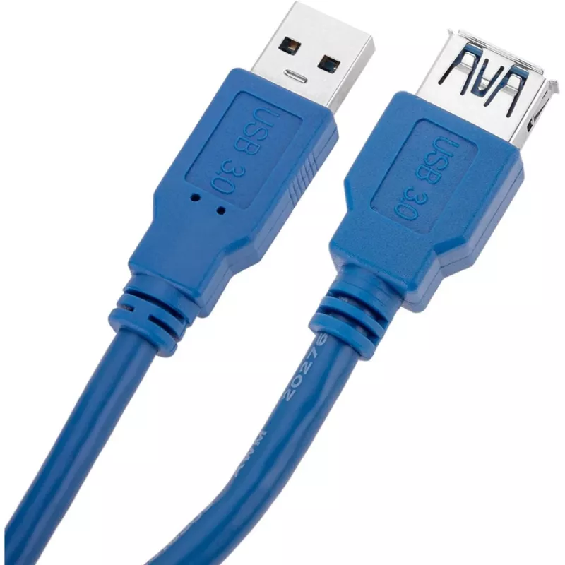 Techly pagarinājuma USB 3.0 kabelis A vīr. / A siev. 3 m zils ICOC U3-AA-30-EX